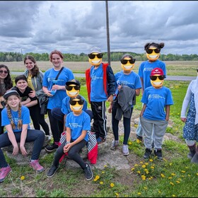 Le Club AAVertécolo a participé au Festival de l’eau organisé par le River Institute, à la Ferme Drouin de Casselman.