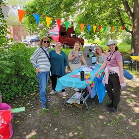 une activité dans un parc